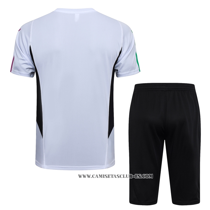 Chandal del Bayern Munich 23-24 Manga Corta Blanco - Pantalon Corto